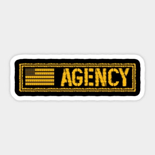 Agency Patch Sticker